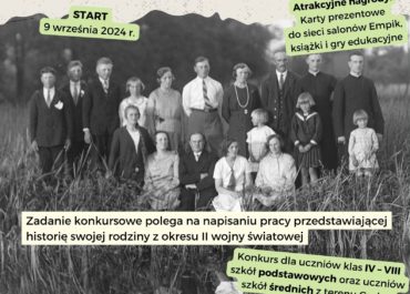 ZAPRASZAMY DO UDZIAŁU W KONKURSIE